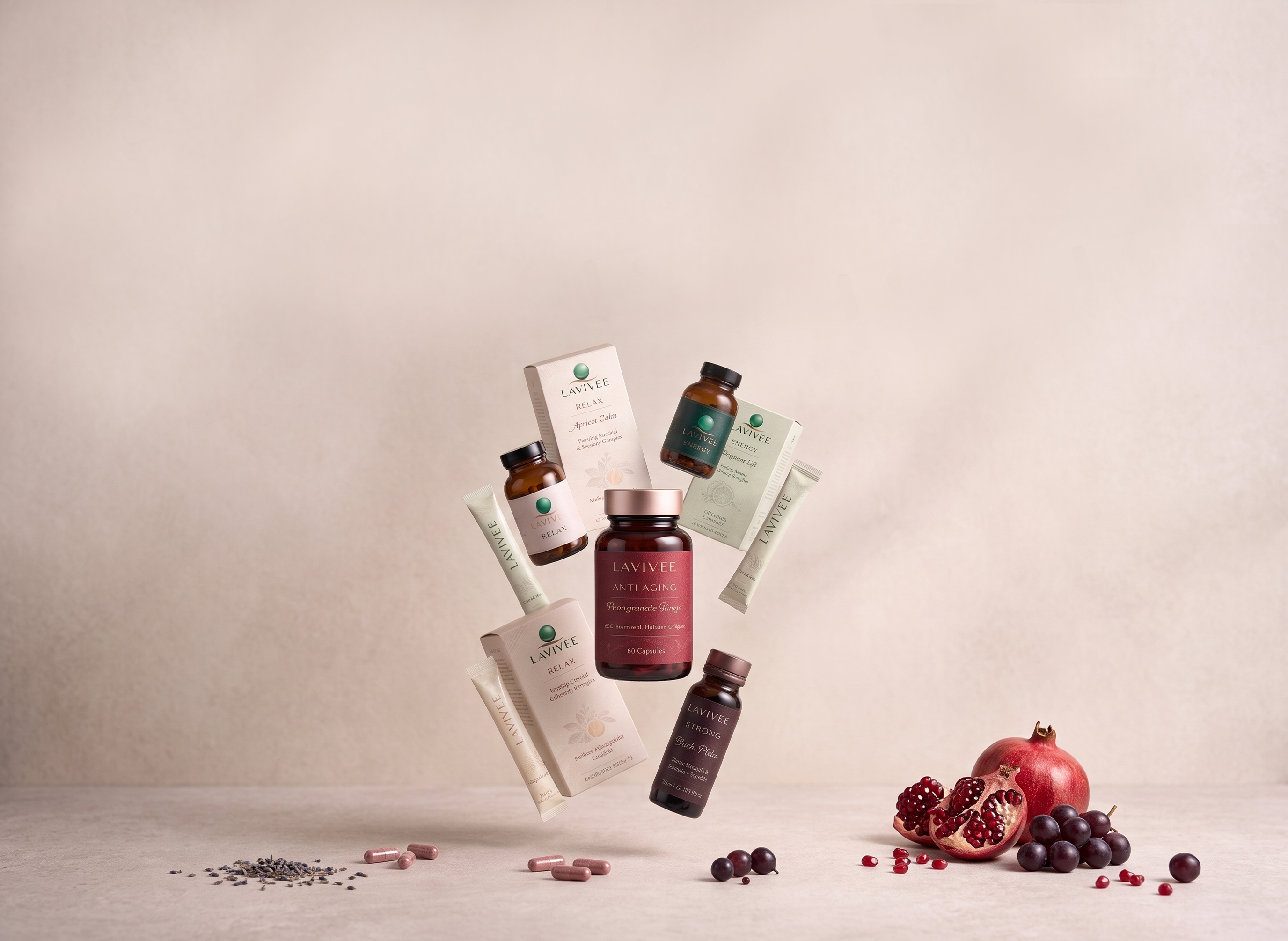 LAVIVEE product still life